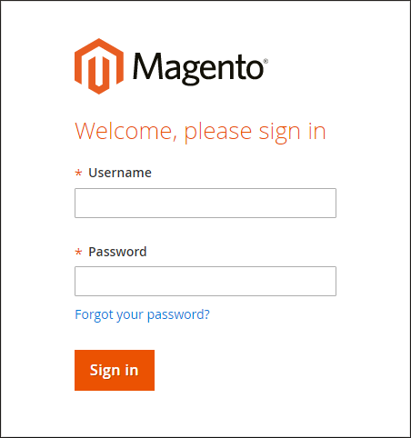 Login-magento-admin