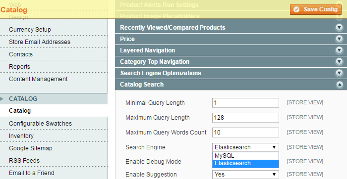 Elasticsearch Magento