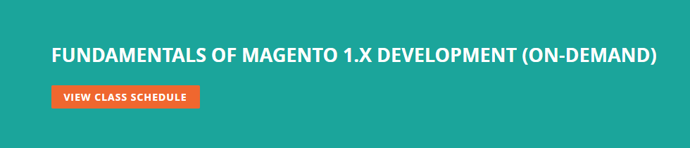 fundamentals of magento 1.x development