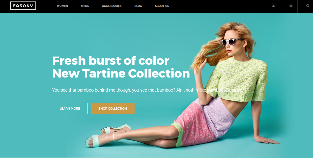 VES FASONY FREE THEME FOR MAGENTO 2