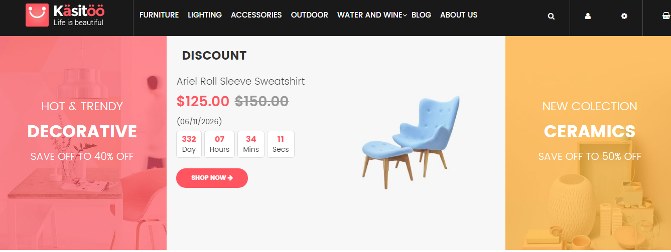 VES KASITOO-Free Magento 2 theme For Furniture Store, Decorative store