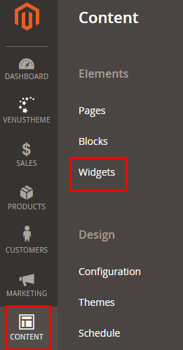 Content-widgets