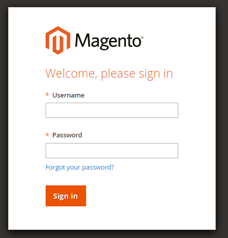 Magento 2 Admin