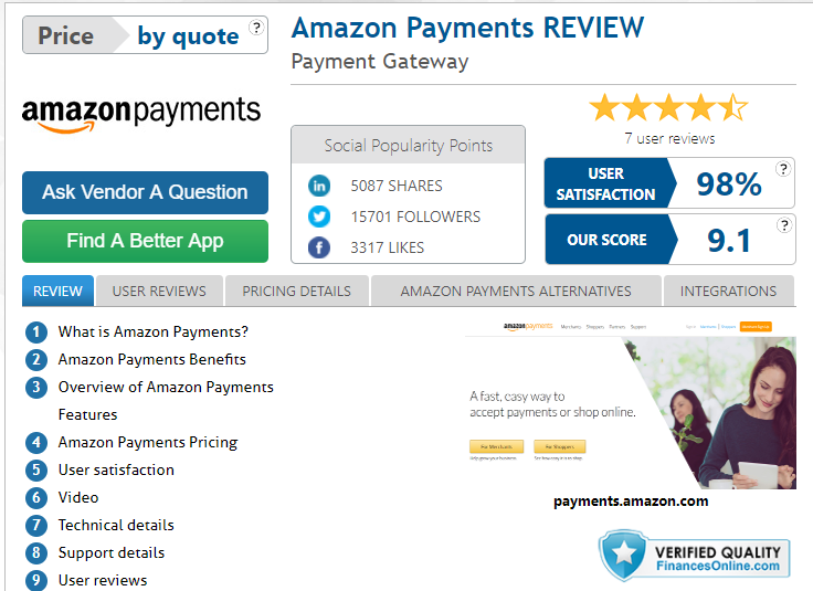 amazon payments