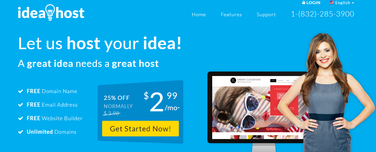 ideahost shared hosting