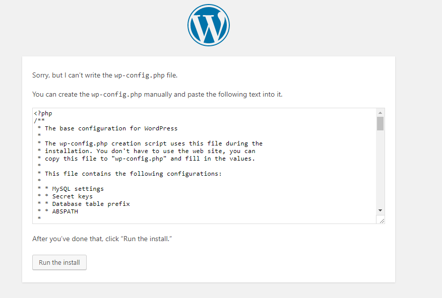 Wp-config. Wp-config WORDPRESS. Wp config php где находится. WORDPRESS Setup configuration file что это. Install and run this