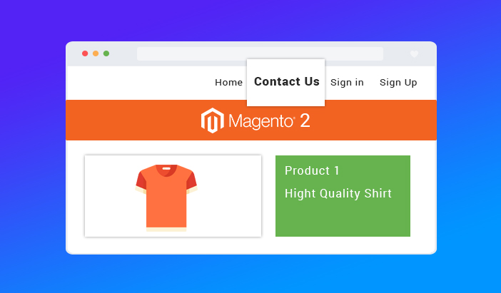add top link in magento 2