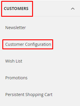 customers-customer config