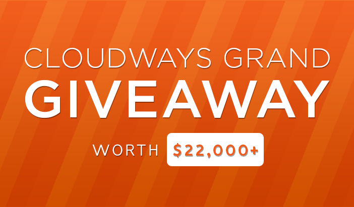 giveaway cloudways