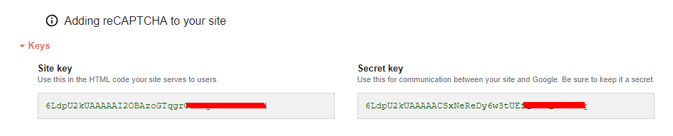 Adding reCAPTCHA to your site