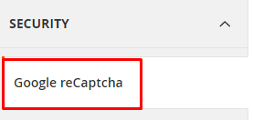 google recaptcha security