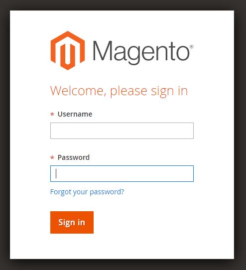 Magento Backend