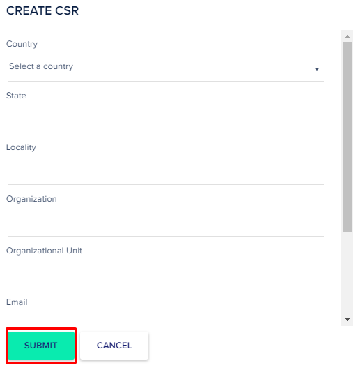 CSR details cloudways