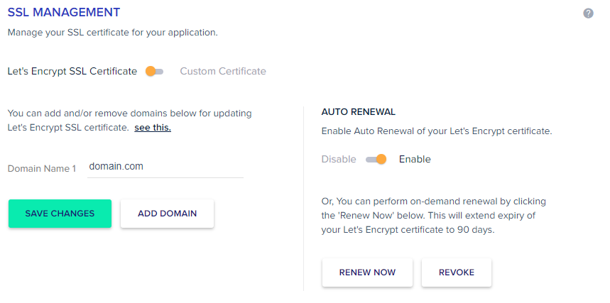 auto renew cloudways