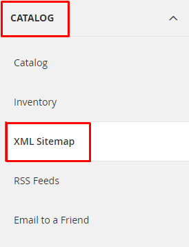 catalog-xml sitemap