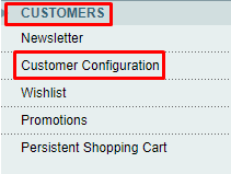customers-customer config