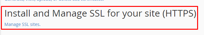 install ssl shared host