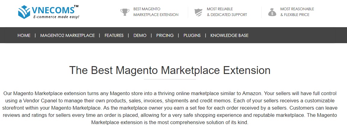 vnecoms magento marketplace
